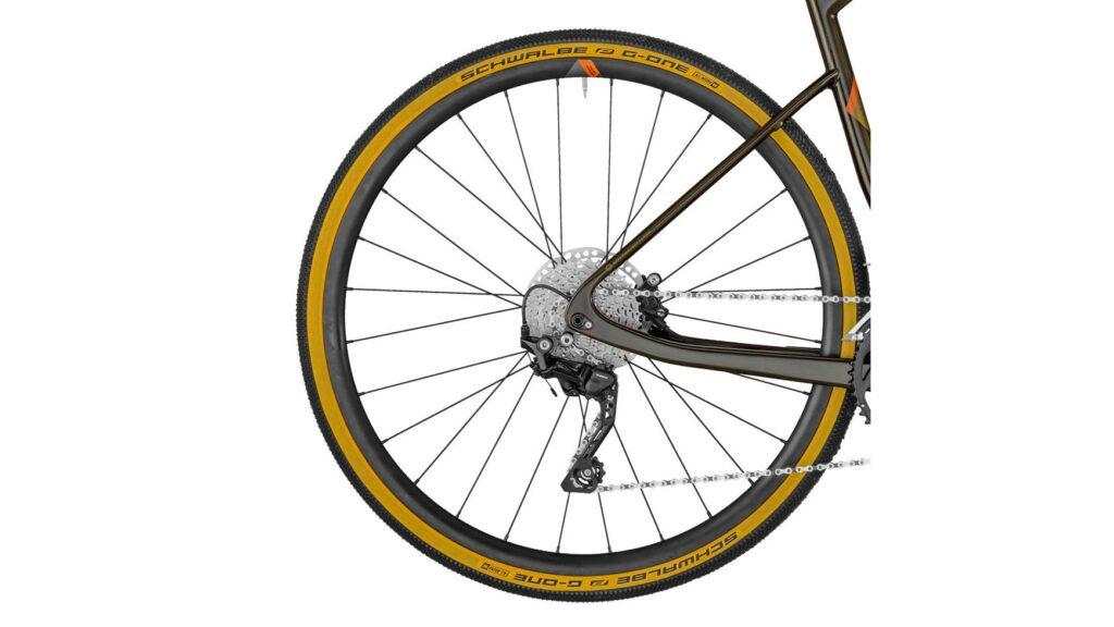 Bergamont Grandurance Expert Gravelbike (oliv/gold) Kettenschaltung des Bergamont Grandurance Expert Gravelbike