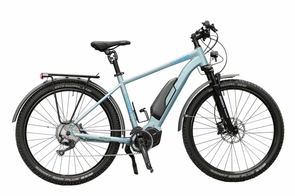 myvélo E MTB Himalaya Equipped Shimano Steps EP8 Ice Blue