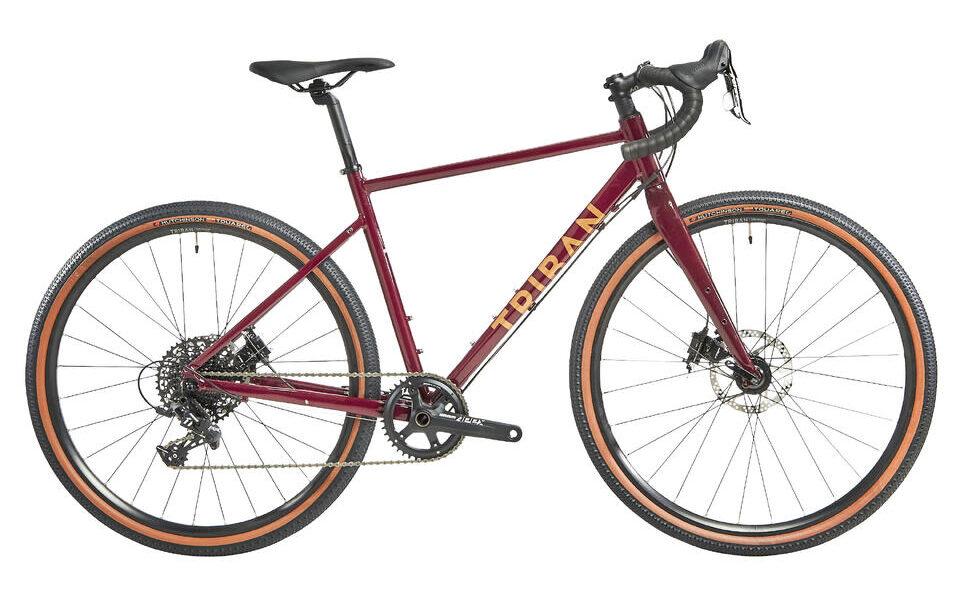 Gravel Bike Damen SRAM APEX 1 - GRVL 520 rot